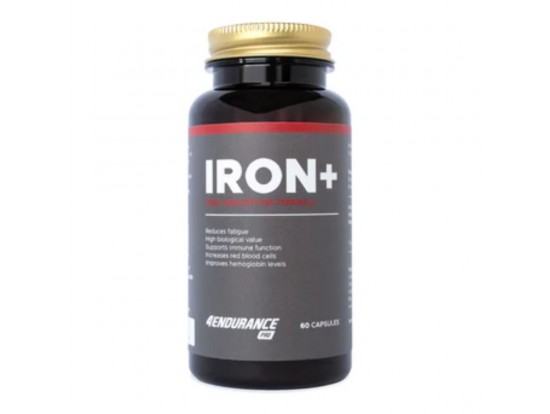 4ENDURANCE PRO Železo+ 60 kapsul