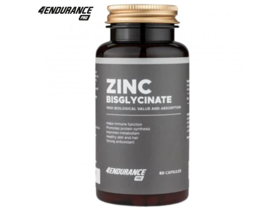 4Endurance Pro Zinc bisglycinate, 60 kapsul