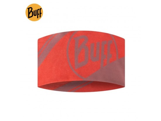 BUFF tekaški trak COOLNET UV WIDE HEADBAND ARTY NECTARINE