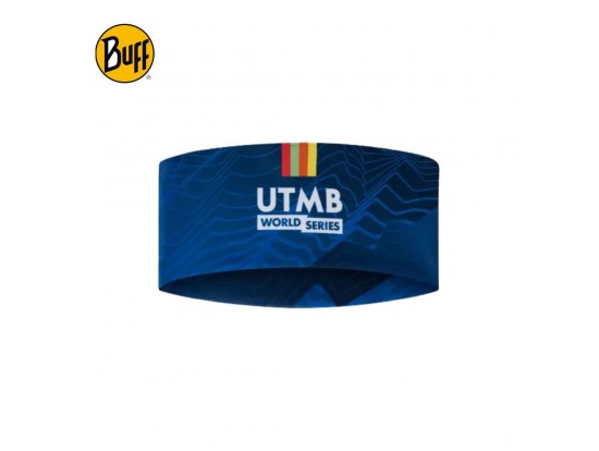 BUFF tekaški trak COOLNET UV WIDE HEADBAND UTMB