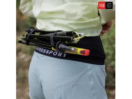 Compressport Free Belt Pro 2.0 – črni tekaški pas