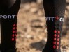 Compressport Full Socks Run Black – kompresijske tekaške nogavice