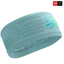 Compressport Headband On/Off Ether – široki naglavni trak 8,5 cm