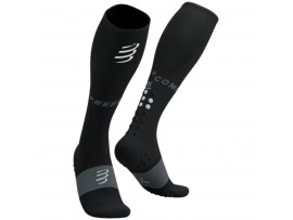 Compressport kompresijske nogavice FULL SOCKS OXYGEN BLACK