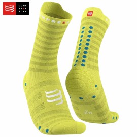 Compressport Pro Racing Socks V4.0 RUN nogavice – lime odprodaja -30%