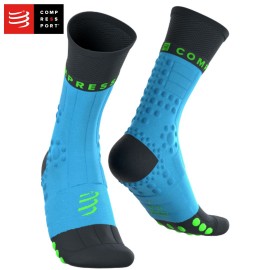 Compressport Pro Racing Socks Winter Trail – Norse Blue/Black zimske trail nogavice