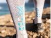 Compressport Race Full Socks Oxygen White – kompresijske nogavice