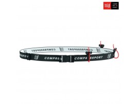 Compressport Tekaški trak Race Belt black 