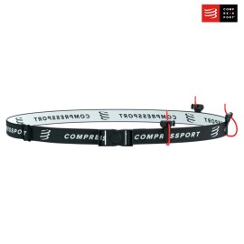 Compressport Tekaški trak Race Belt black 