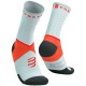 Compressport Ultra Trail Socks V2 – sivo-vijolične trail nogavice