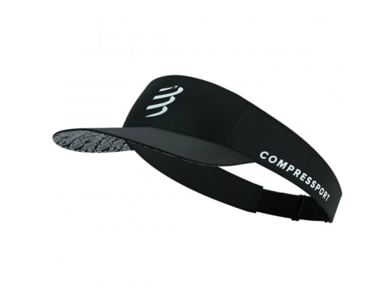 Compressport Ultralight Vizir za zaščito pred soncem Črn