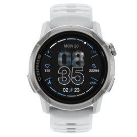 COROS APEX 4 42 mm – unisex GPS športna ura z zemljevidi, bela