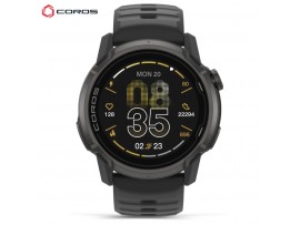 COROS APEX 4 46 mm – gorska GPS športna ura z globalnimi zemljevidi, dual-frequency GPS, safirnim steklom in titanom črna