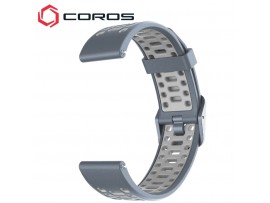 COROS  PACE 2, APEX 2 silikonski pašček 22mm blue steel