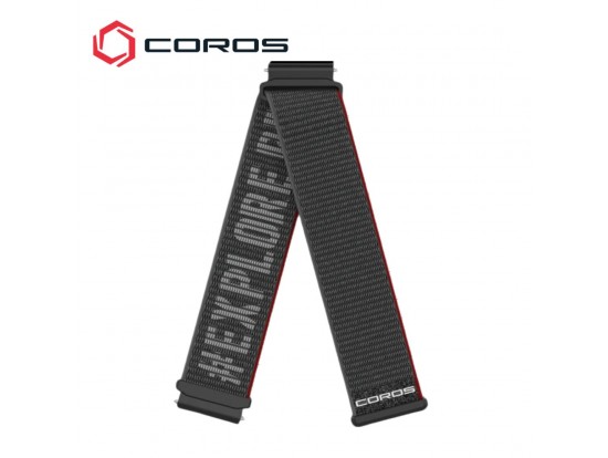 COROS  PACE 2, APEX 42mm najlonski pašček 22mm črna-long