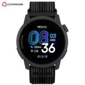 COROS PACE 4 GPS ura – črna z najlonskim paščkom