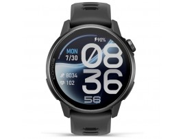 COROS PACE 4 Pro GPS ura – črna s silikonskim paščkom