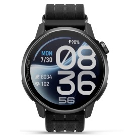 COROS PACE 4 Pro GPS ura – črna z najlonskim paščkom