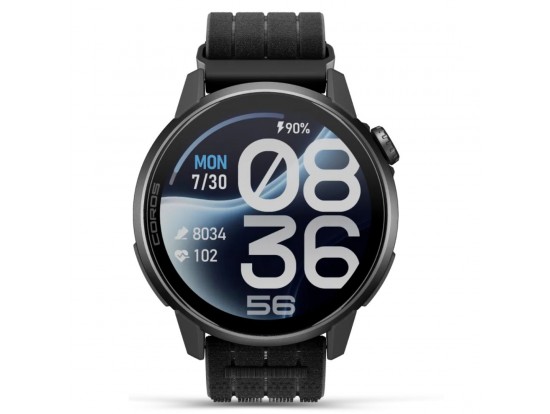 COROS PACE 4 Pro GPS ura – črna z najlonskim paščkom