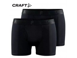 Craft Core Dry Boxer 3-INCH 2-PACK BLACK M moške