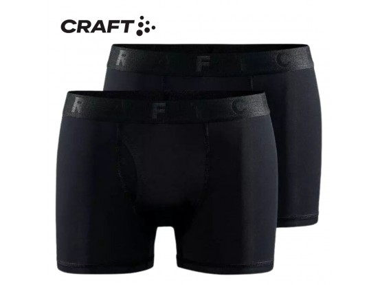 Craft Core Dry Boxer 3-INCH 2-PACK BLACK M moške