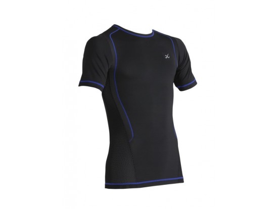 CW-X Kompresijska majica Ventilator Web - kratka modra Odprodaja -40%