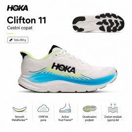 HOKA Clifton 11 FLCK moški cestni tekaški copati