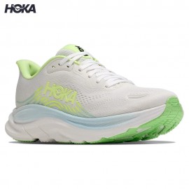 HOKA Clifton 11 FYZ ženski cestni tekaški copati – Frost / Neon Yuzu