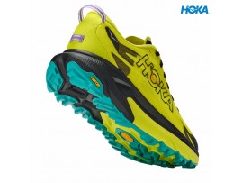 HOKA Mafate 5 BHK moški trail tekaški copati Black / HOKA Citrus