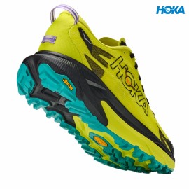 HOKA Mafate 5 BHK moški trail tekaški copati Black / HOKA Citrus