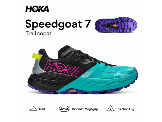 HOKA Speedgoat 7 W BCQ | Ženski trail copati 