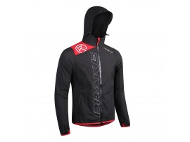 KINETIK SPORTS - DRAKE anorak, vetrovka za tek in pohodništvo UNISEX BLACK odprodaja -40%