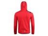 KINETIK SPORTS - DRAKE anorak, vetrovka za tek in pohodništvo UNISEX RED odprodaja -40%
