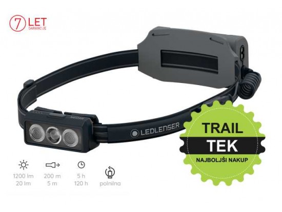 Ledlenser NEO9R naglavna svetilka črna