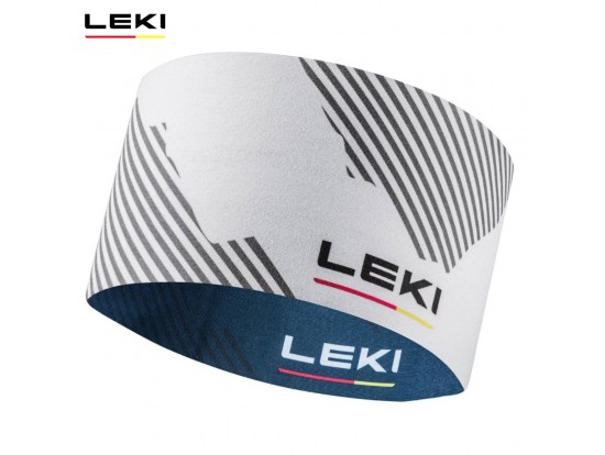 LEKI 4-SEASON HEADBAND – lahek športni trak, bel