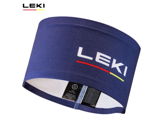LEKI 4-SEASON HEADBAND – lahek športni trak, modro-bel