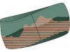 LEKI 4-SEASON HEADBAND trak NAVY GREEN zelen