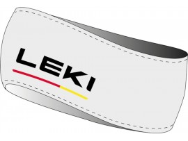 LEKI 4-SEASON HEADBAND trak WHITE bel