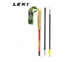 LEKI NEOTRAIL PRO FX.ONE SUPERLITE rdečo-rumene zložljive karbonske tekaške palice 