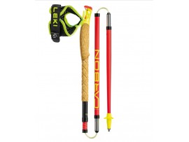 LEKI ULTRATRAIL FX.ONE RACE rdečo-ćrne zložljive karbonske tekmovalno tekaške palice 65225851115