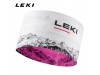LEKI XC HEADBAND trak NEONPINK-WHITE roza
