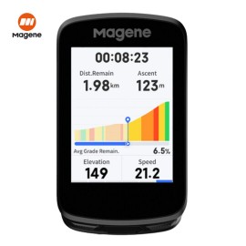 Magene C606 V2 GPS kolesarski računalnik ClimbPro, zemljevid, STRAVA