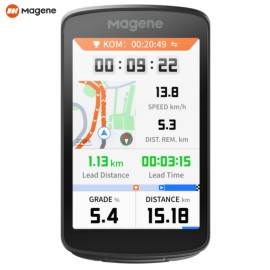 Magene C706 GPS kolesarski računalnik ClimbPro, zemljevid, Strava