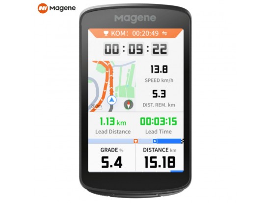 Magene C706 GPS kolesarski računalnik – ClimbPro, zemljevidi, Strava