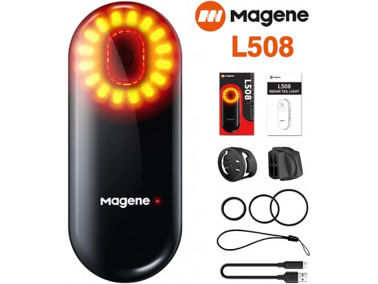 Magene L508 radarska zadnja luč + zavorna luč
