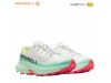 Ženski trail tekaški copati Merrell Agility Peak 5 v barvi White-Celadon