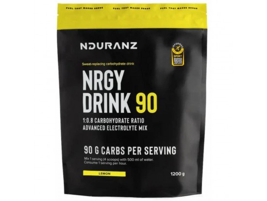 NDURANZ Nrgy Unit Drink 90 - 1200g, izotonični napitek z 90 grami ogljikovih hidratov - za 2 uri ali več