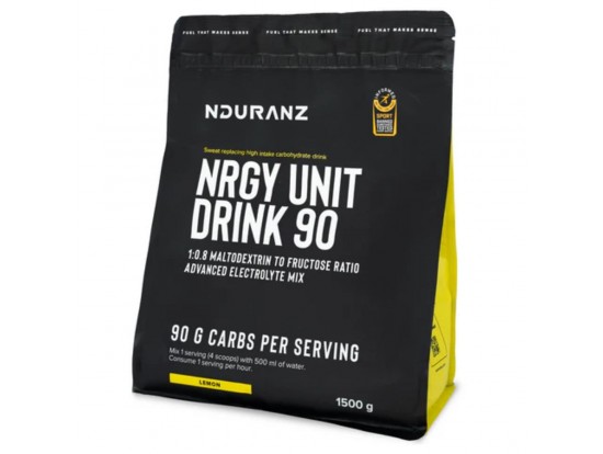 NDURANZ Nrgy Unit Drink 90 - 1200g, izotonični napitek z 90 grami ogljikovih hidratov - za 2 uri ali več
