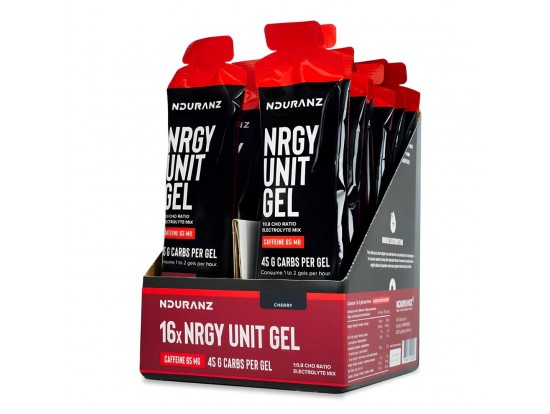 NDURANZ Nrgy Unit Gel Box s kofeinom 16 kosov