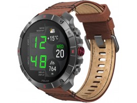 Polar GRIT X2 PRO BLACK Titanium, safirno steklo, AMOLED, zemljevid črni petek